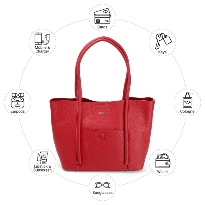 Mochi Women Red Shoulder Bag (SKU: 66-870-18-10)