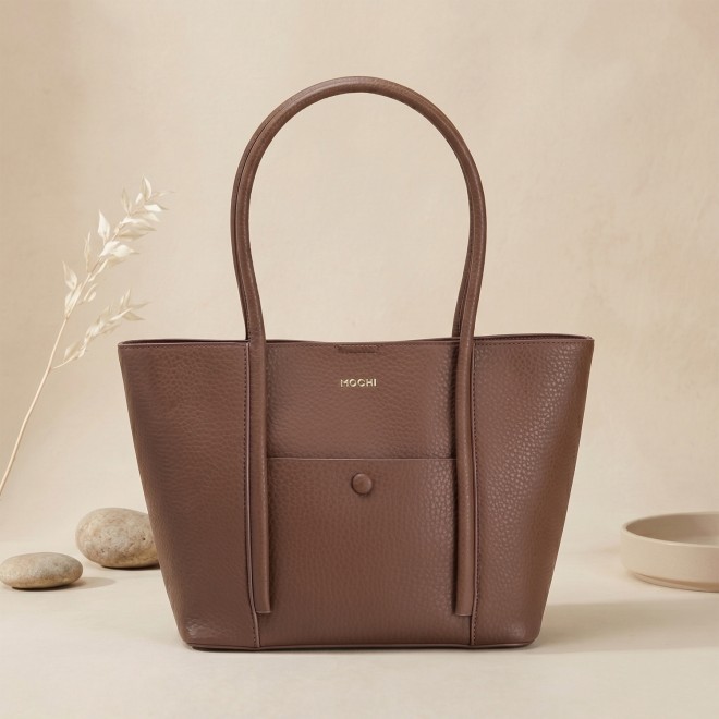 Mochi Women Brown Shoulder Bag