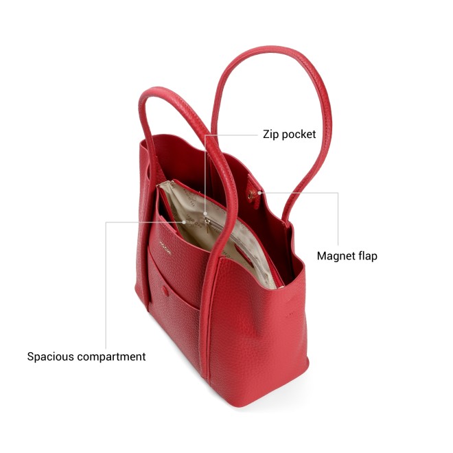 Mochi Women Red Shoulder Bag (SKU: 66-870-18-10)