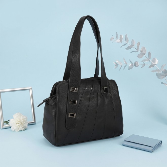 Mochi Women Black Shoulder Bag
