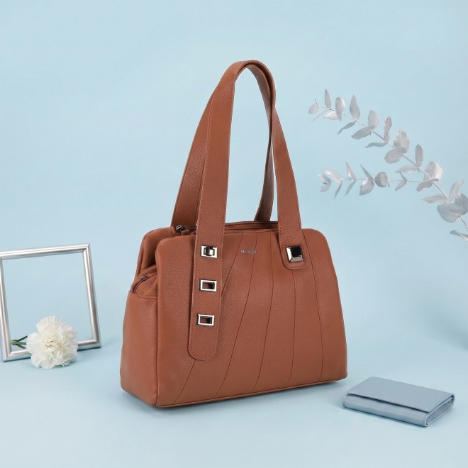 Mochi Women Tan Shoulder Bag