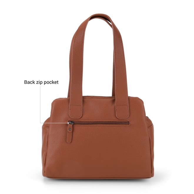 Mochi Women Tan Shoulder Bag (SKU: 66-871-23-10)
