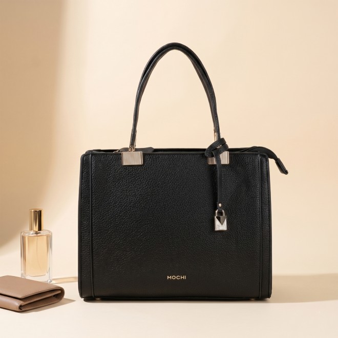 Women Black Satchel Bag
