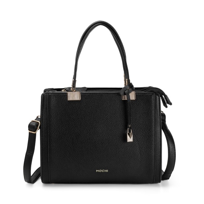 Mochi Women Black Satchel Bag (SKU: 66-872-11-10)