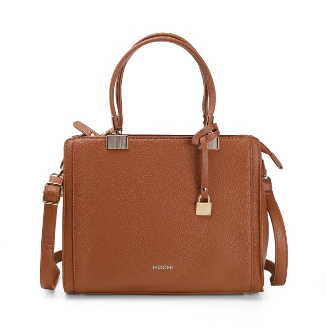 Mochi Women Tan Satchel Bag (SKU: 66-872-23-10)