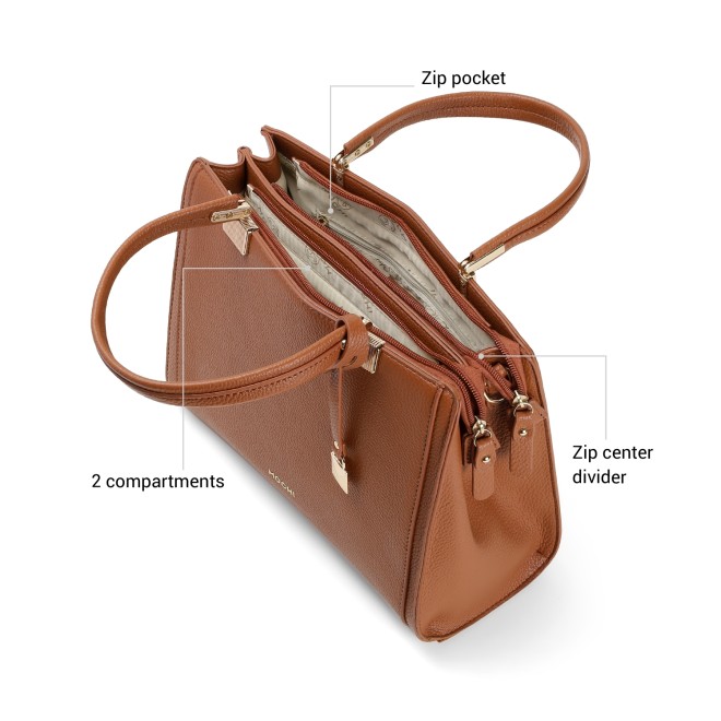 Mochi Women Tan Satchel Bag (SKU: 66-872-23-10)