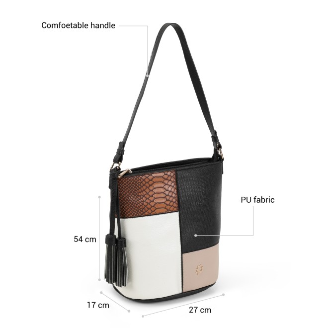 Mochi Women Black-multi Shoulder Bag (SKU: 66-878-53-10)