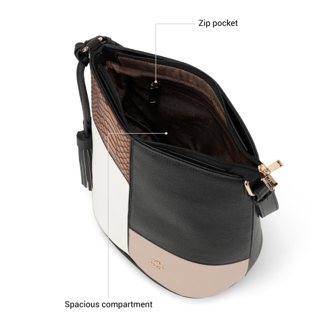 Mochi Women Black-multi Shoulder Bag (SKU: 66-878-53-10)