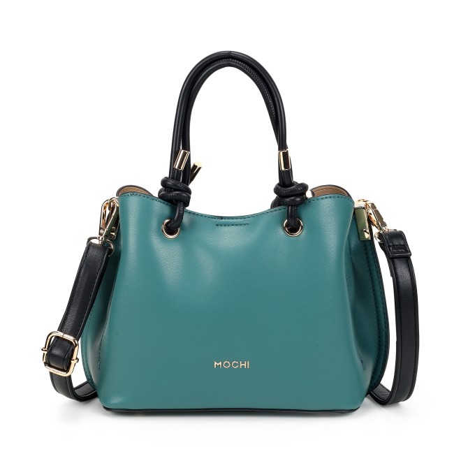 Women Green Satchel Bag