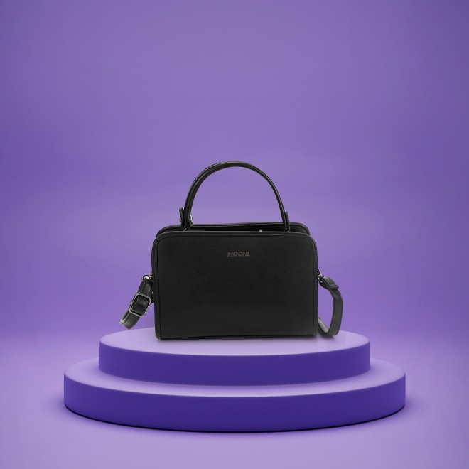 Women Black Satchel Bag
