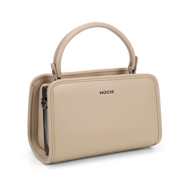 Mochi Women Beige Satchel Bag (SKU: 66-918-20-10)