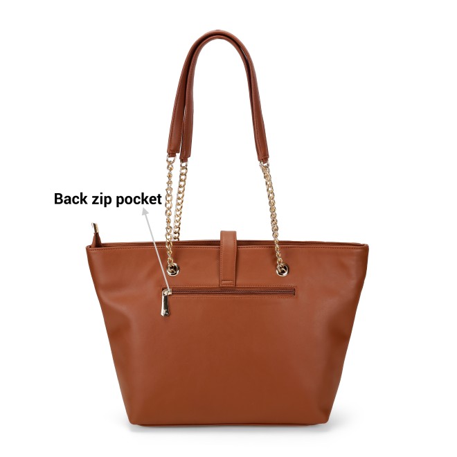 Mochi Women Tan Tote Bag (SKU: 66-919-23-10)