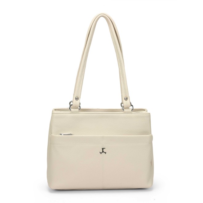 Women Beige Shoulder Bag