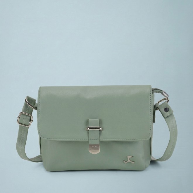 Mochi Women Green Sling Bag