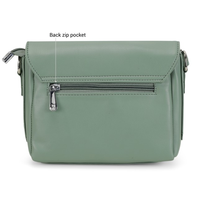Mochi Women Green Sling Bag (SKU: 66-922-21-10)