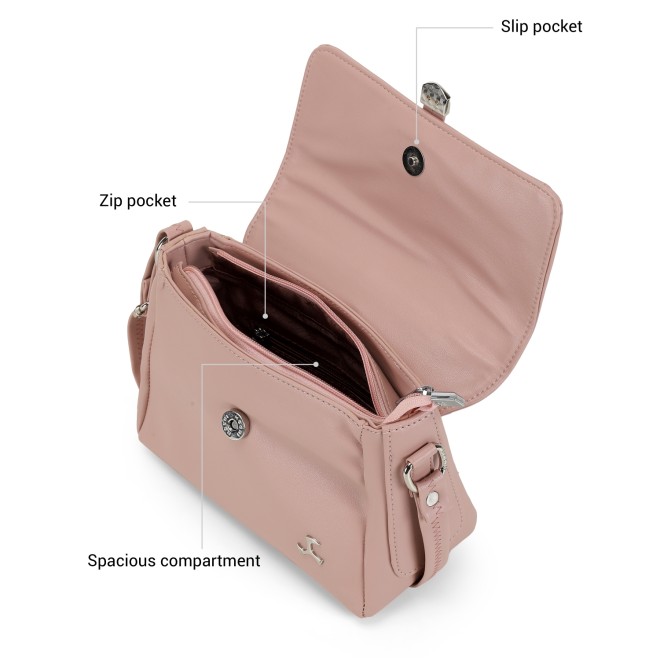 Mochi Women Pink Sling Bag (SKU: 66-922-24-10)