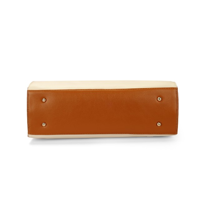 Mochi Women Off-white Satchel Bag (SKU: 66-923-66-10)