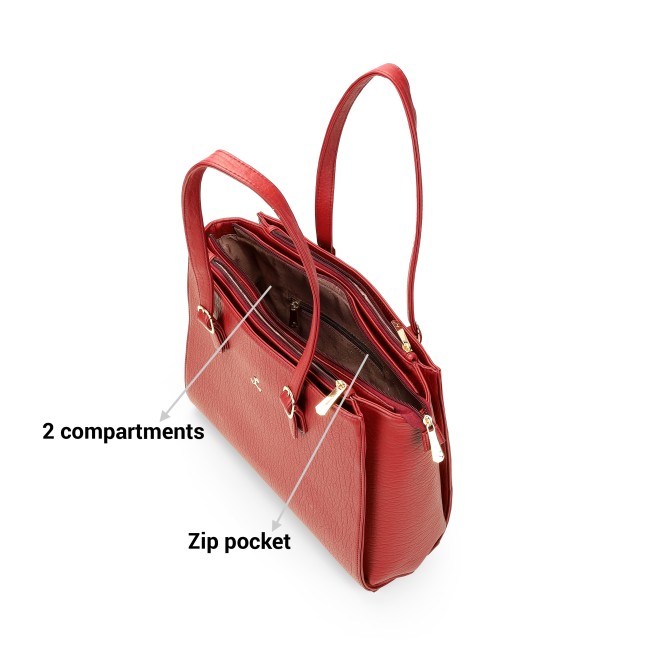 Mochi Women Maroon Shoulder Bag (SKU: 66-924-44-10) Mochi Women Maroon Shoulder Bag (SKU: 66-924-44-10)