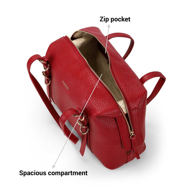 Mochi Women Maroon Shoulder Bag (SKU: 66-965-44-10) Mochi Women Maroon Shoulder Bag (SKU: 66-965-44-10)
