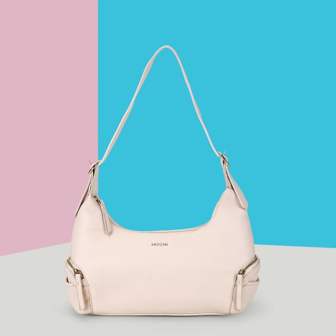 Women Beige Shoulder Bag