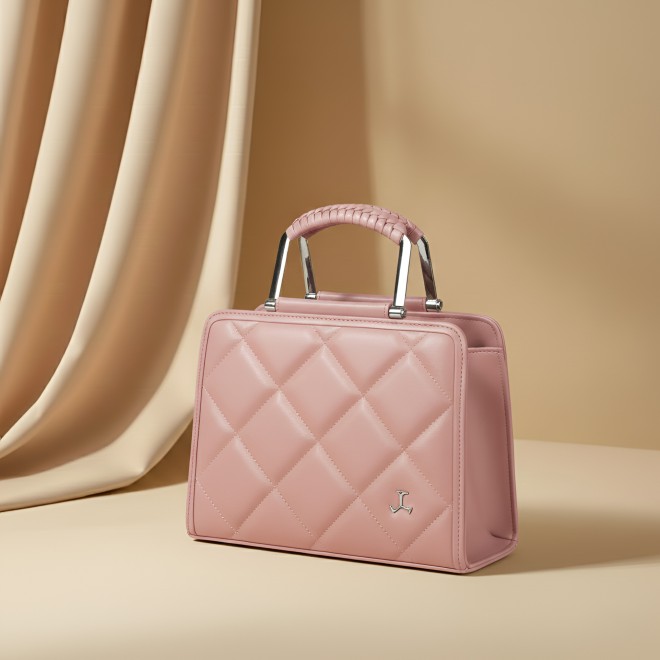 Women Pink Satchel Bag