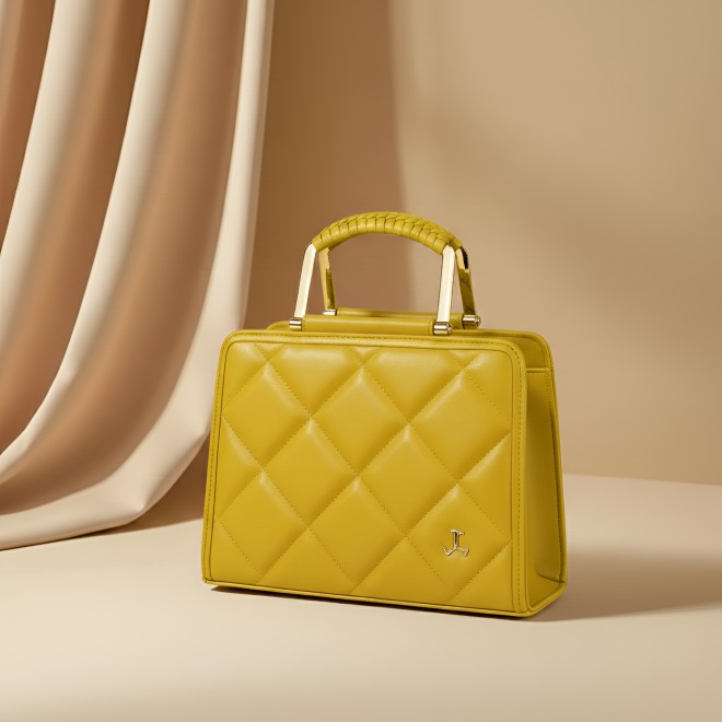 Women Yellow Satchel Bag