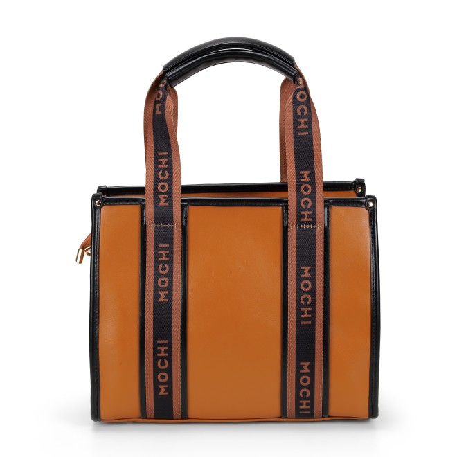 Mochi Women Tan Satchel Bag (SKU: 66-978-23-10)