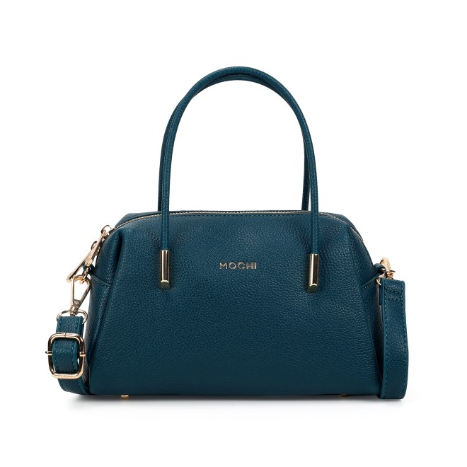 Mochi Women Green Satchel Bag