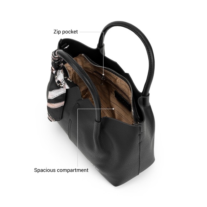 Mochi Women Black Satchel Bag (SKU: 66-980-11-10)