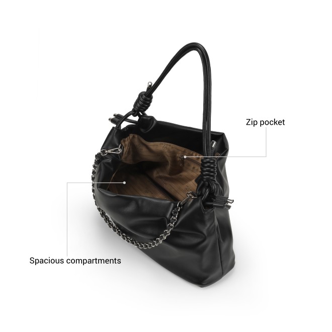 Mochi Women Black Shoulder Bag (SKU: 66-983-11-10)