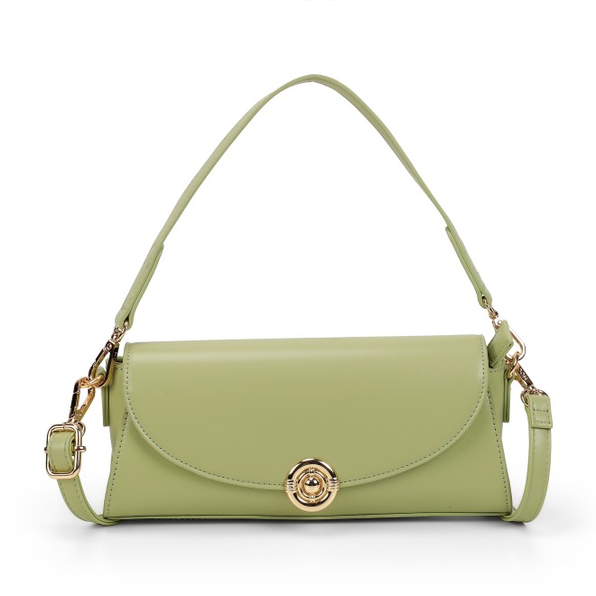Women Green Shoulder Bag