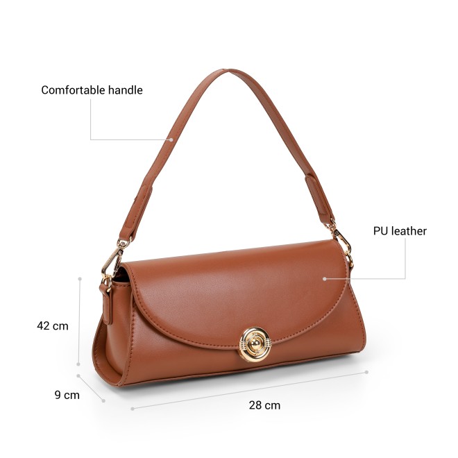 Mochi Women Rose-gold Shoulder Bag (SKU: 66-985-22-10) Mochi Women Rose-gold Shoulder Bag (SKU: 66-985-22-10)
