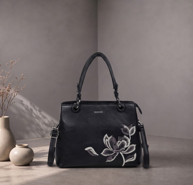 Mochi Women Black Satchel Bag (SKU: 66-986-11-10)