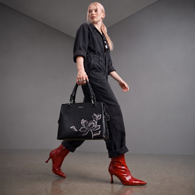 Mochi Women Black Satchel Bag (SKU: 66-986-11-10)