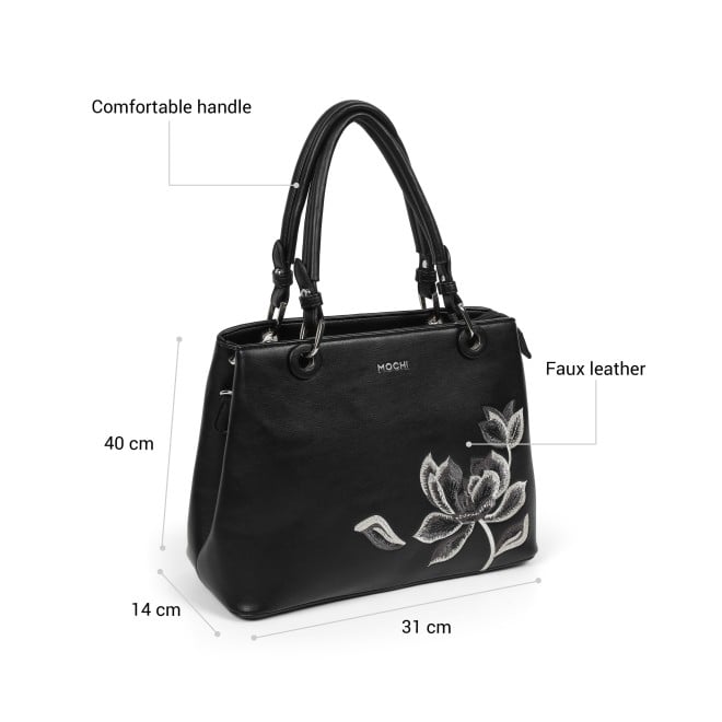 Mochi Women Black Satchel Bag (SKU: 66-986-11-10)