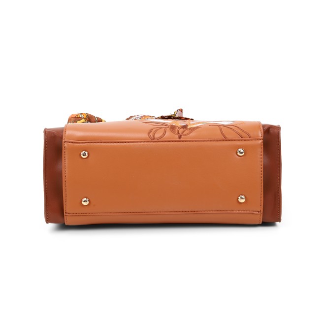 Mochi Women Tan Satchel Bag (SKU: 66-987-23-10)