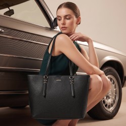 Mochi Women Black Tote Bag