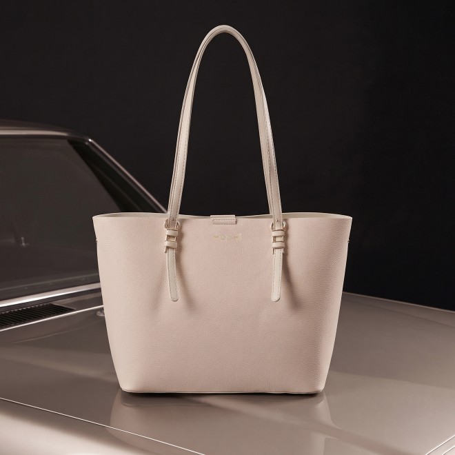 Mochi Women Off-white Tote Bag (SKU: 66-989-66-10)
