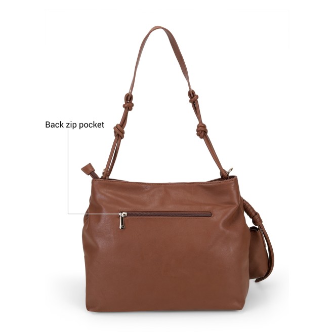 Mochi Women Brown Shoulder Bag (SKU: 66-990-12-10)