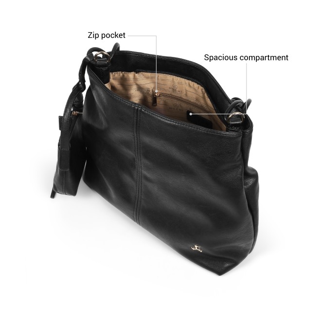 Mochi Women Black Shoulder Bag (SKU: 66-990-11-10)