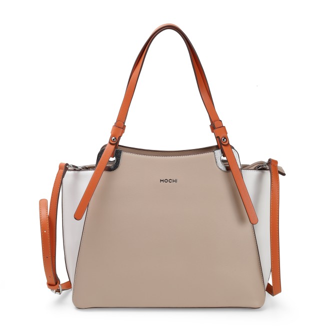 Mochi Women Beige Shoulder Bag (SKU: 66-991-20-10)