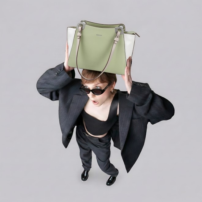Mochi Women Green Shoulder Bag (SKU: 66-991-21-10)