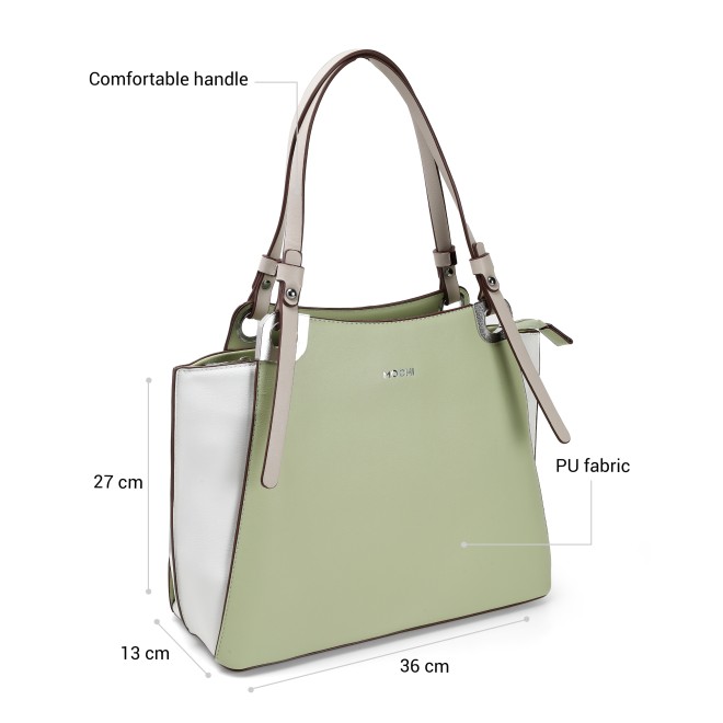 Mochi Women Green Shoulder Bag (SKU: 66-991-21-10)