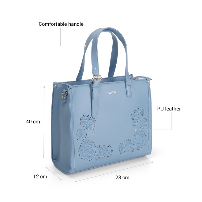 Mochi Women Blue Satchel Bag (SKU: 66-994-45-10) Mochi Women Blue Satchel Bag (SKU: 66-994-45-10)