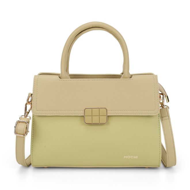 Women Green Satchel Bag