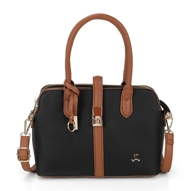 Women Black Satchel Bag