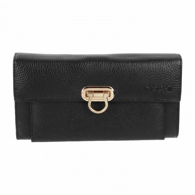 Women Black Wallets Bifold
