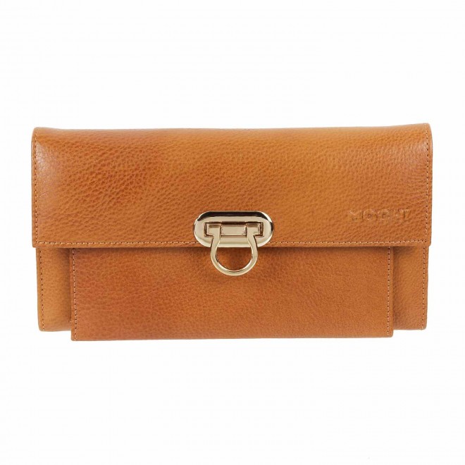 Mochi Women Tan Wallets Bifold