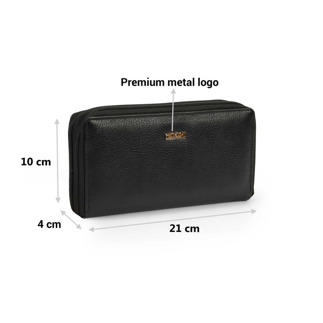 Mochi Women Black Wallet (SKU: 70-27-11-10)