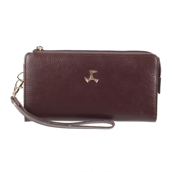 Mochi Women Brown Wallets Zip Around